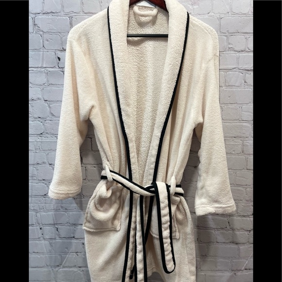 GOLDESSENCE Women's winter wool robe, with strap. ONE SIZE. - Picture 13 of 13